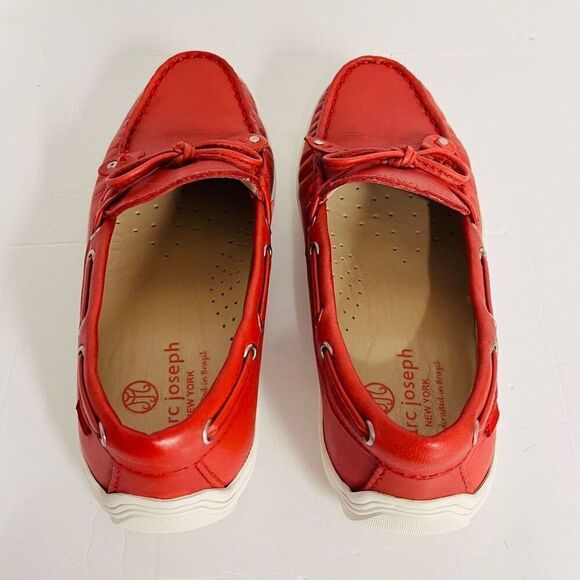 Marc Joseph Red Loafers  Sz 2   GUC - Picture 2 of 7
